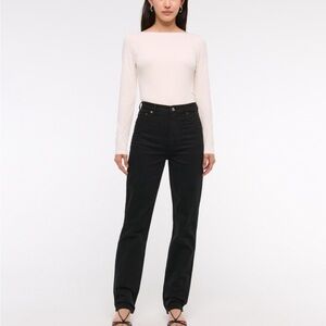 Abercrombie Jeans High Rise 90s Straight Leg Women's 24 Reg Length